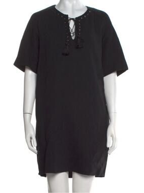 3.1 Philip Lim V-Neck Boho Mini Dress 4